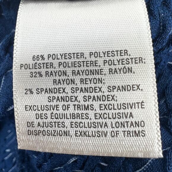 Anthropologie Postmark Sleeveless Tank Back Zip Sheer Raw Edge Detail Trim Sz M - Picture 9 of 11